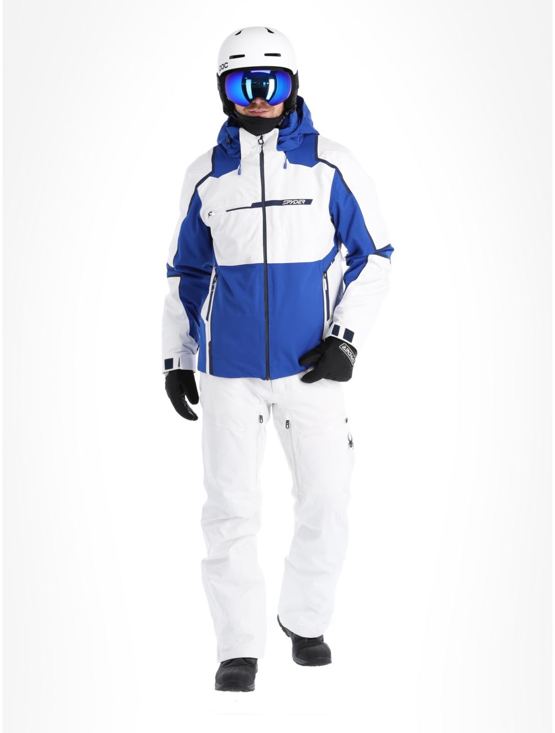 Spyder, Titan ski-jas heren Electric Blue blauw 