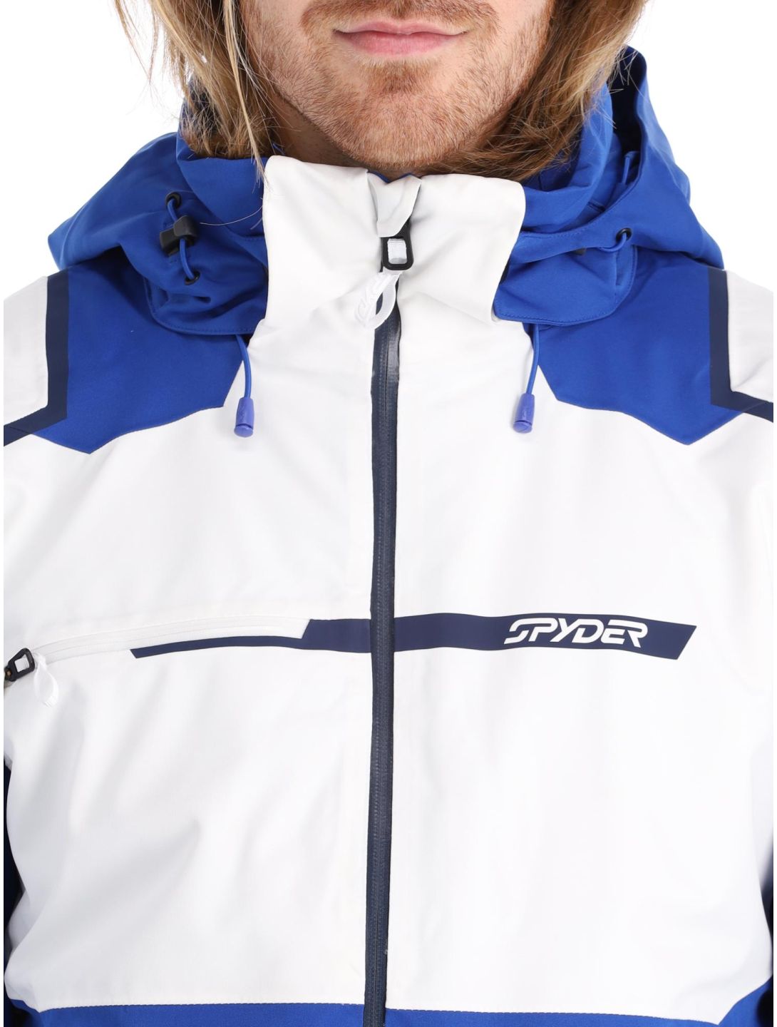 Spyder, Titan ski-jas heren Electric Blue blauw 