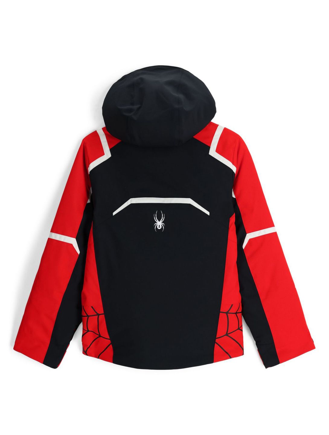 Spyder, Challenger ski-jas kinderen Black rood, zwart 