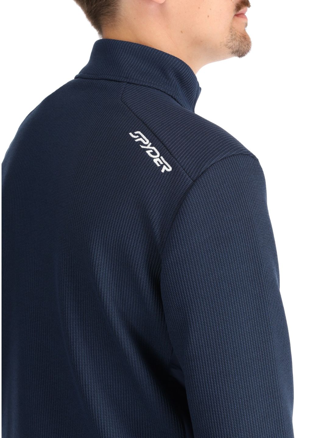 Spyder, Bandit 1/2 Zip skipully heren True Navy blauw 