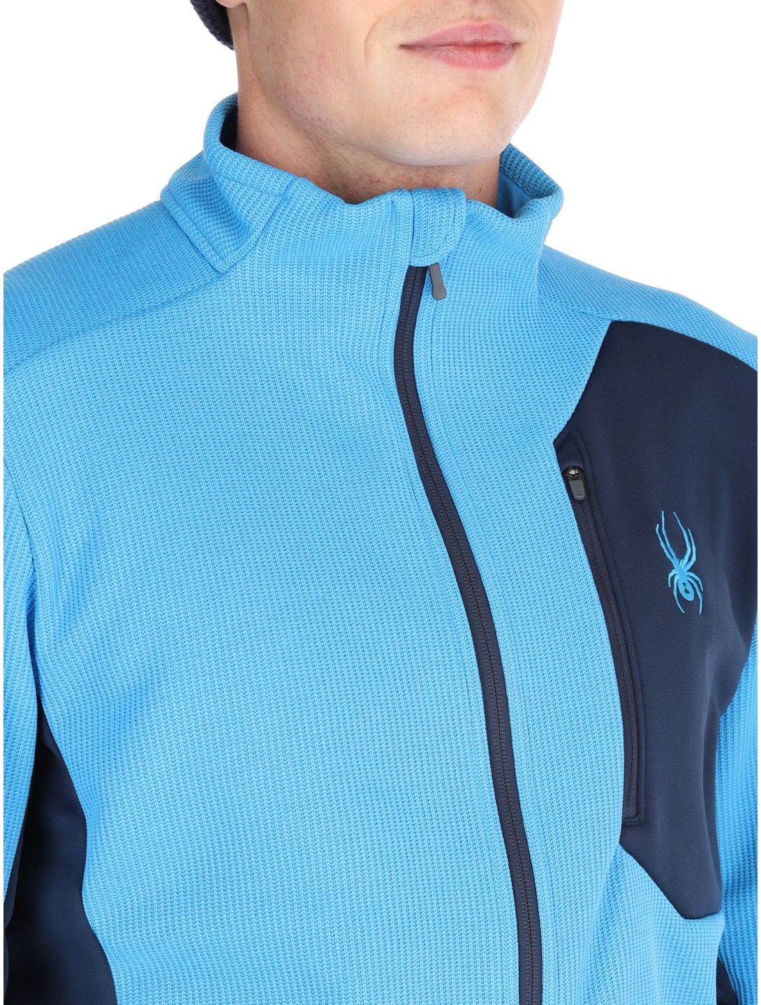 Spyder, Bandit vest heren Aether Blue blauw 