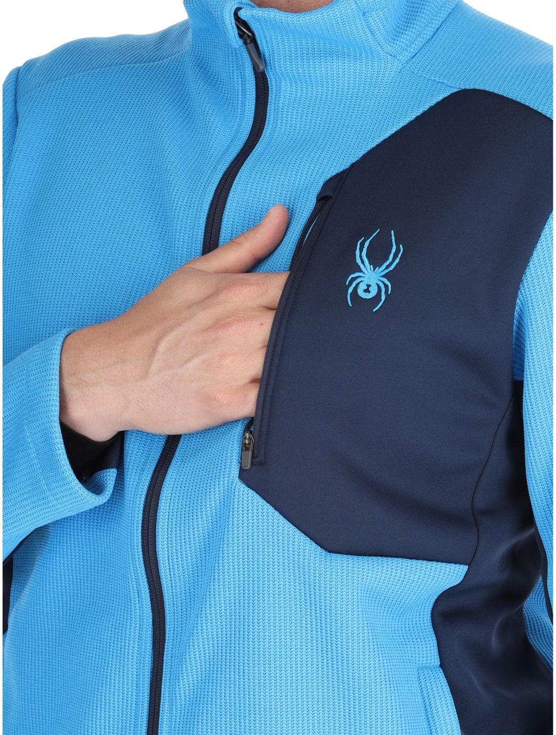 Spyder, Bandit vest heren Aether Blue blauw 