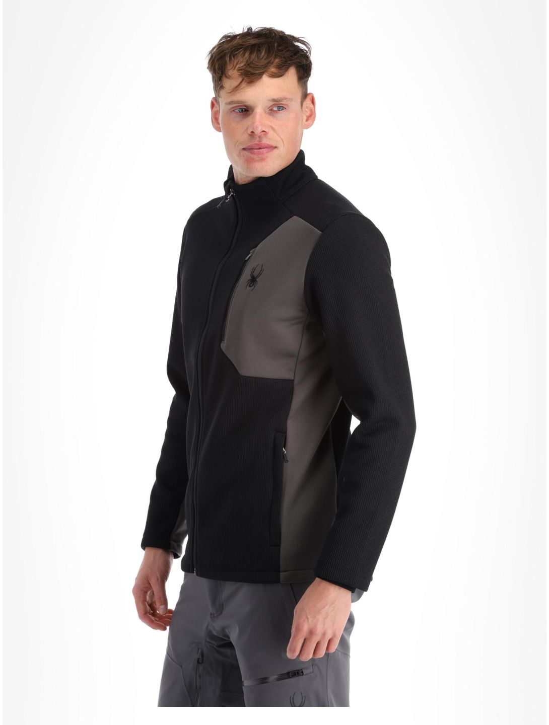 Spyder, Bandit vest heren Black zwart 