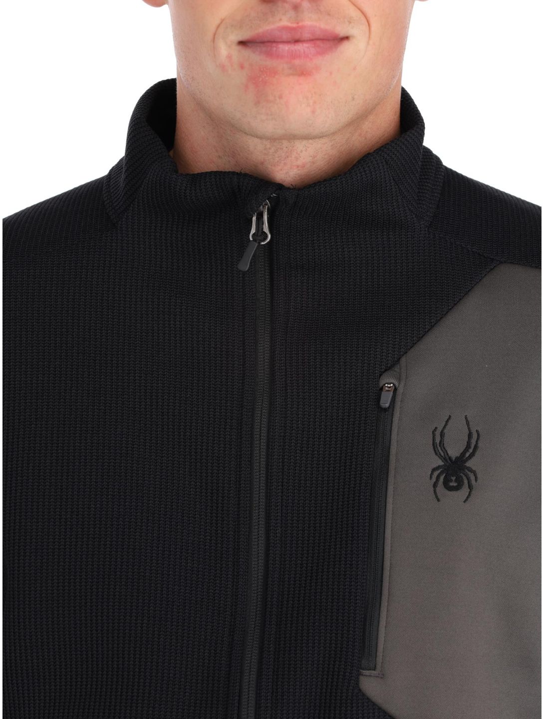 Spyder, Bandit vest heren Black zwart 