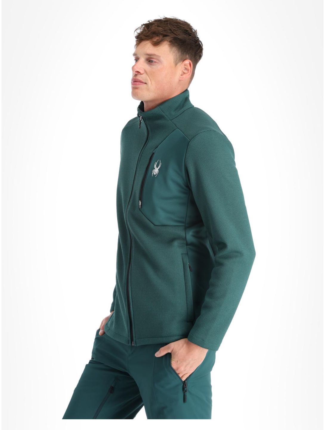 Spyder, Bandit vest heren Cypress Green groen 