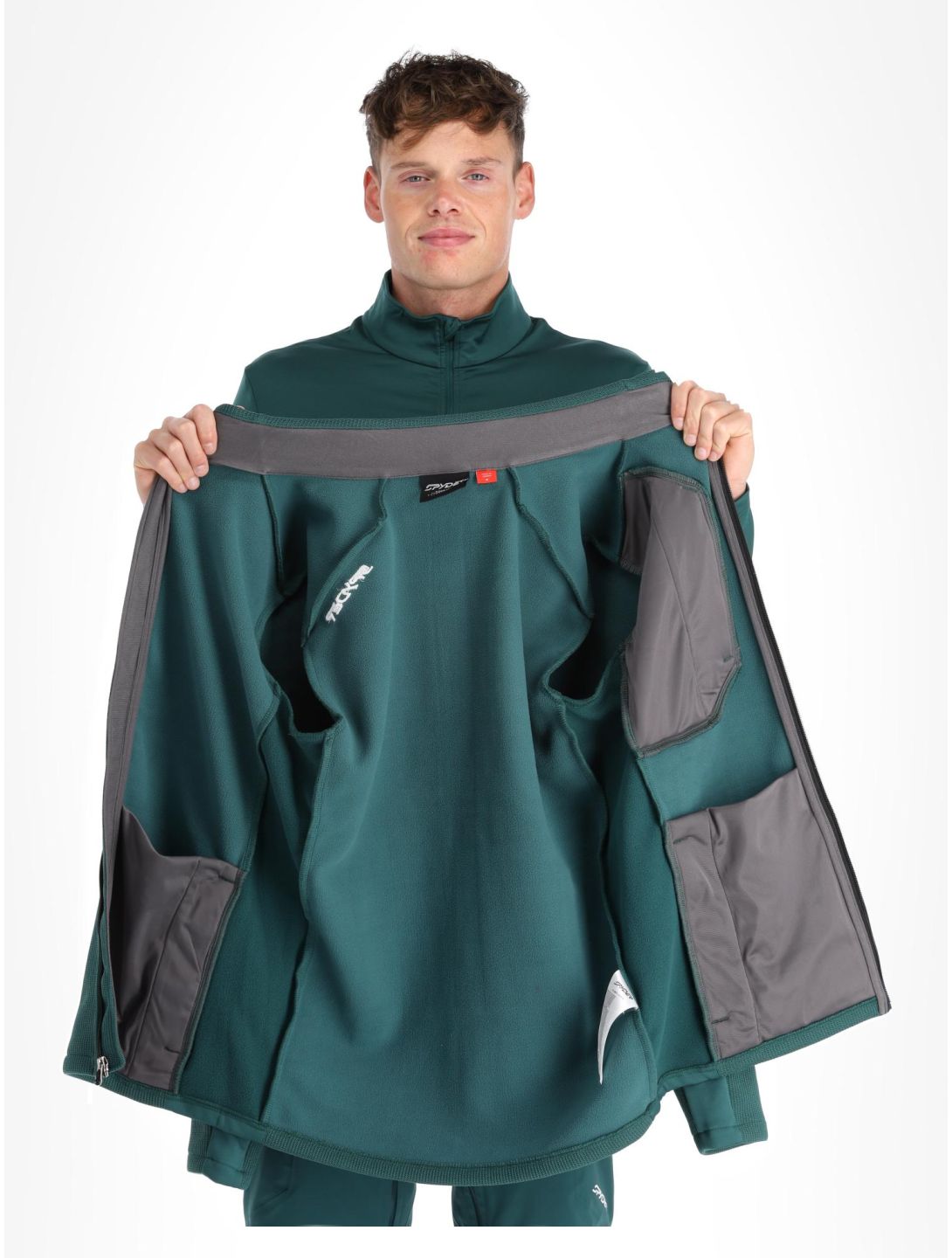 Spyder, Bandit vest heren Cypress Green groen 