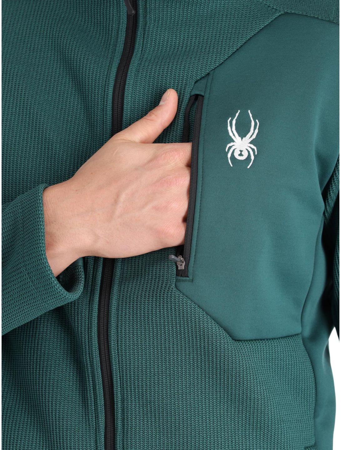 Spyder, Bandit vest heren Cypress Green groen 