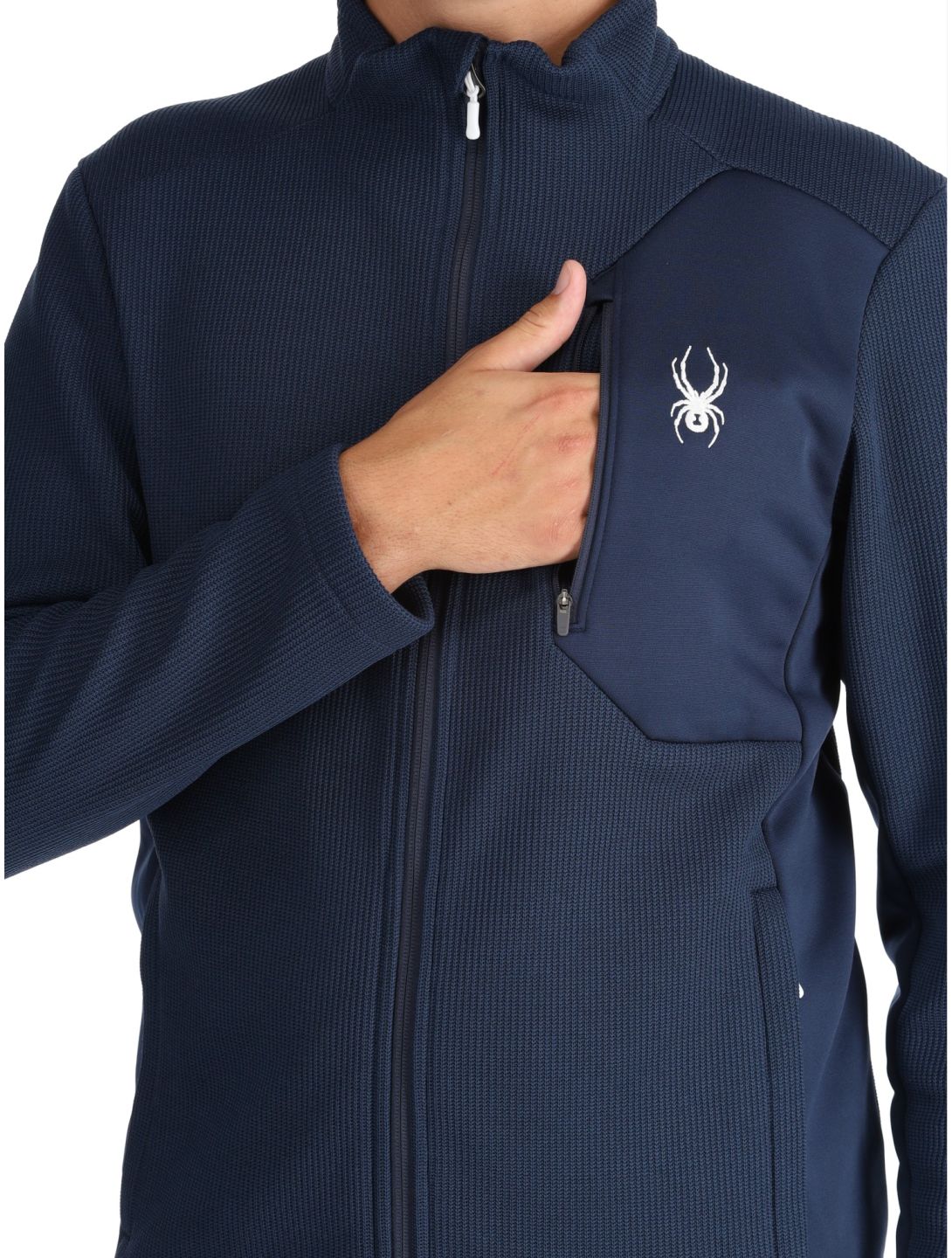 Spyder, Bandit vest heren True Navy blauw 