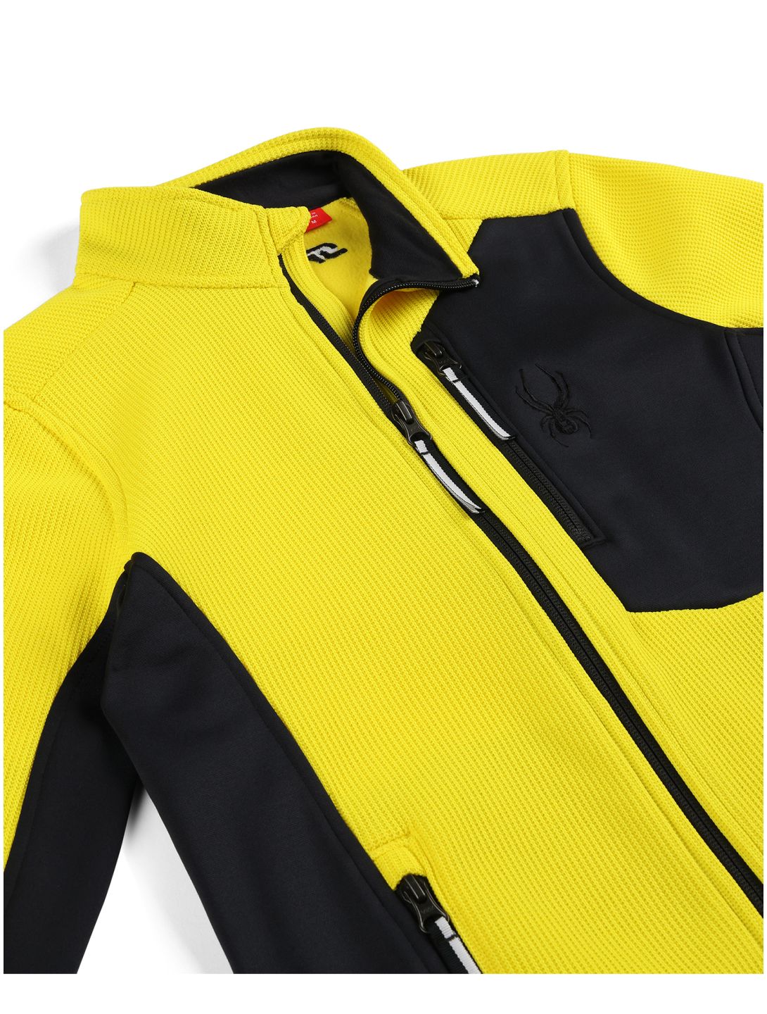 Spyder, Bandit vest kinderen Acid Yellow geel 