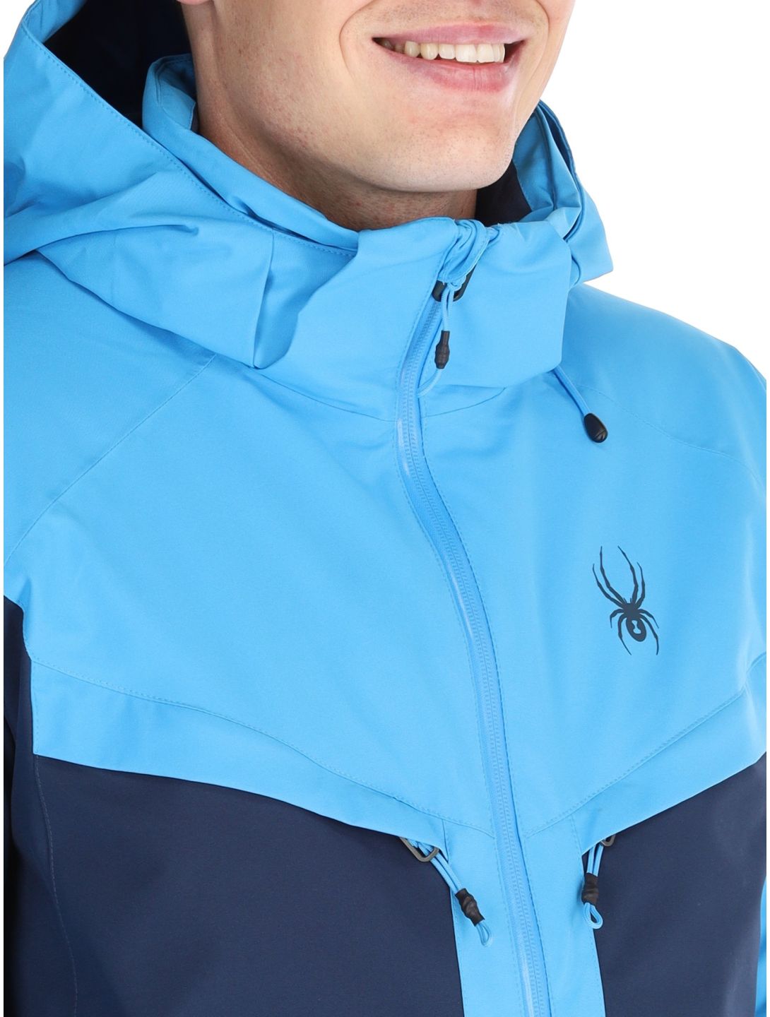 Spyder, Copper ski-jas heren Aether Blue blauw 