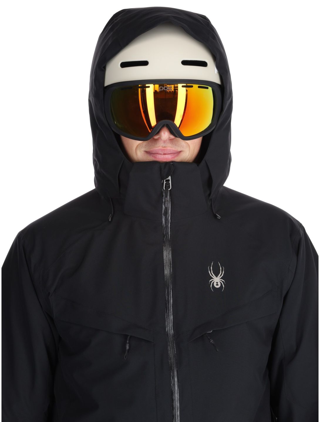 Spyder, Copper ski-jas heren Black zwart 