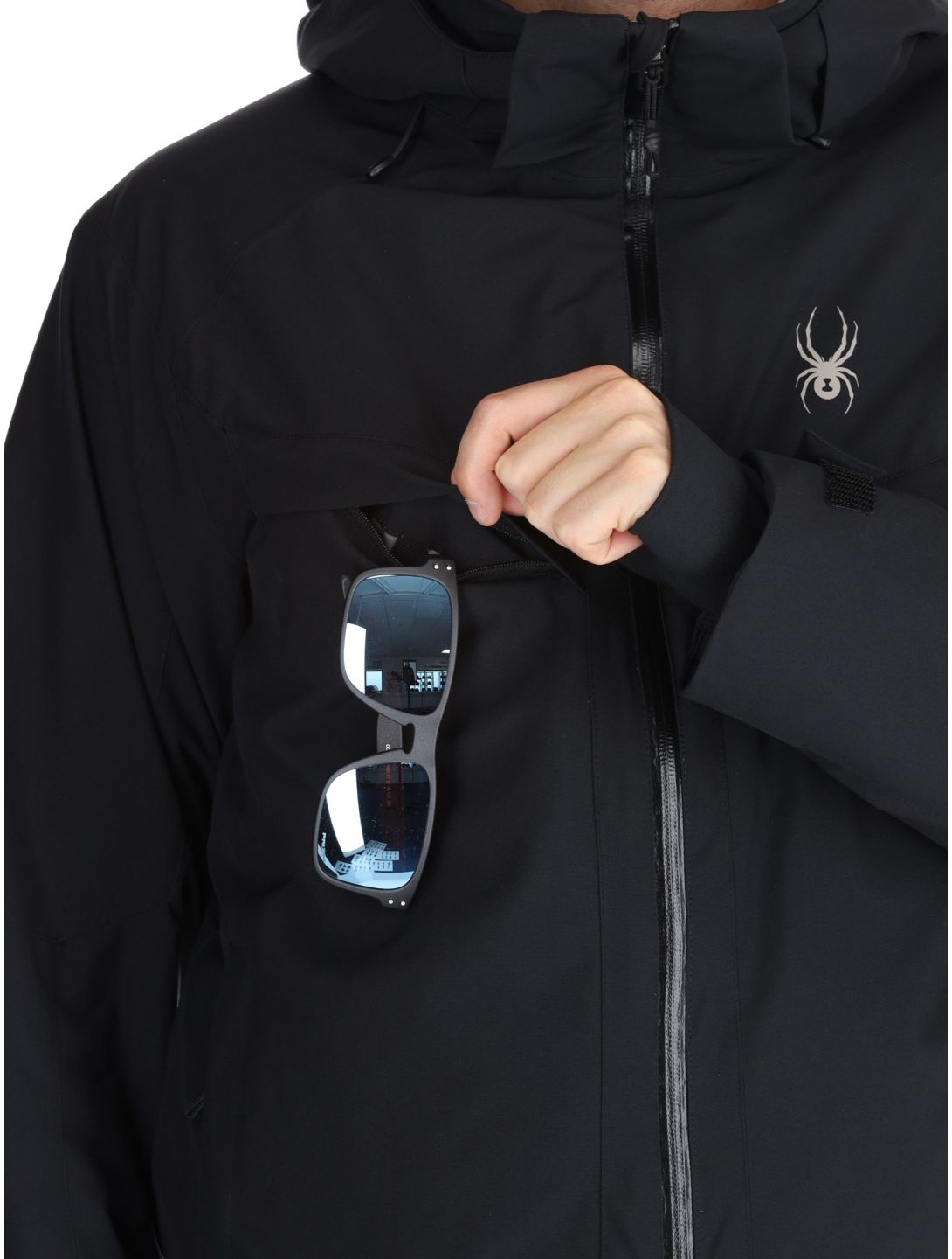 Spyder, Copper ski-jas heren Black zwart 