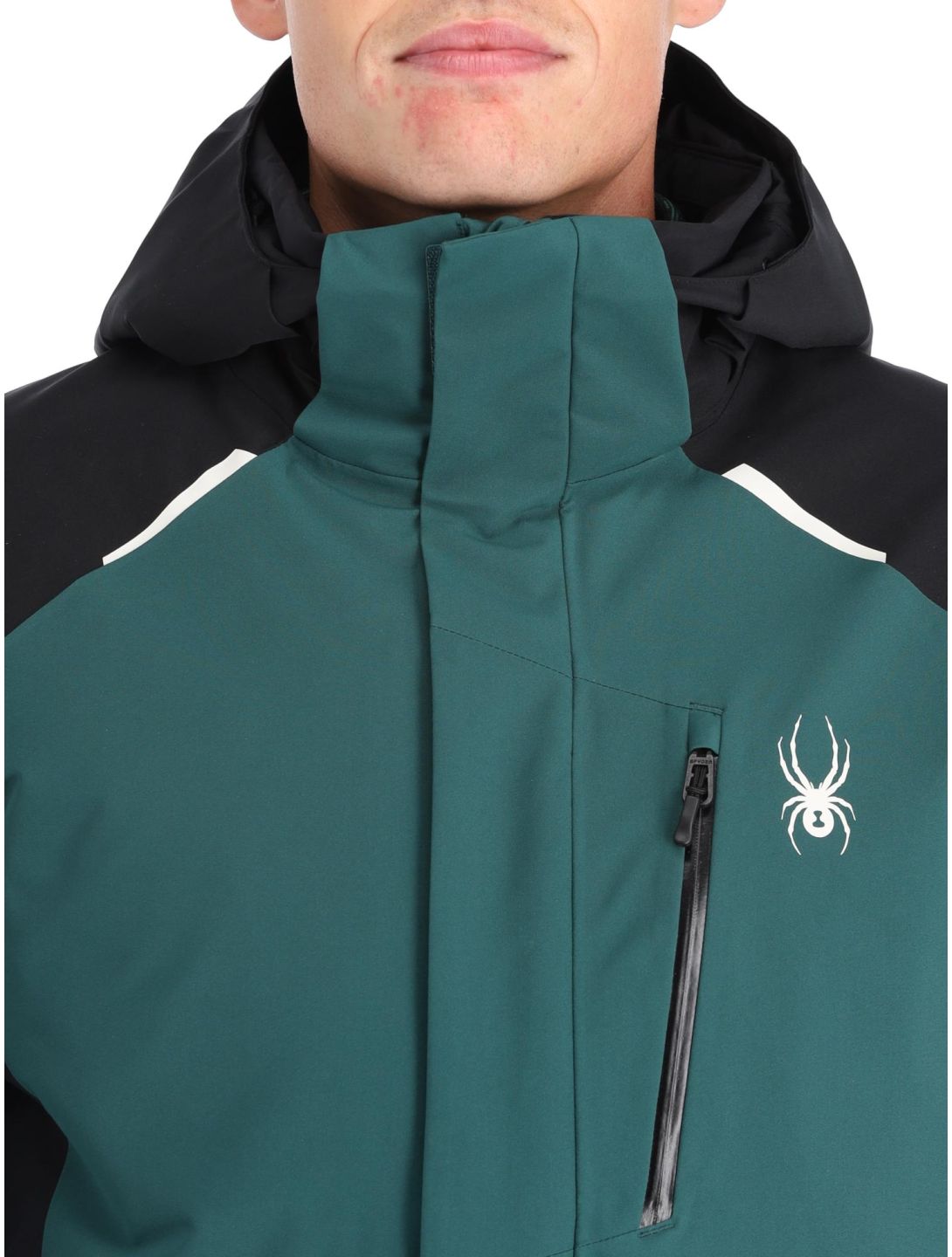 Spyder, Copper ski-jas heren Cypress Green groen 