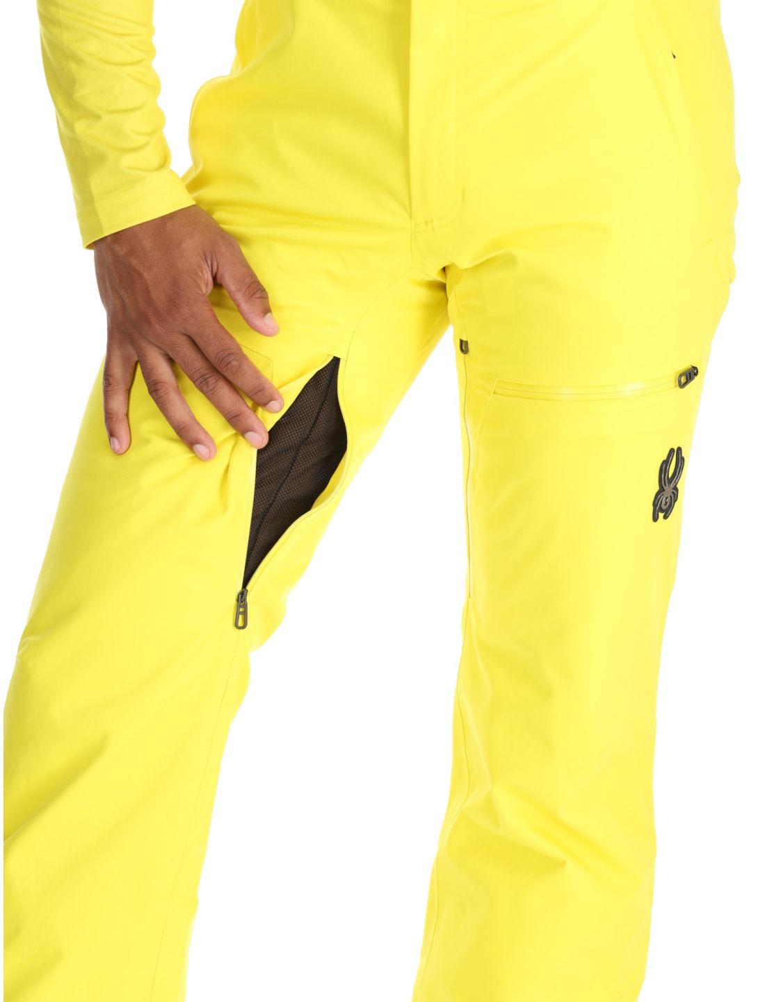 Spyder, Dare skibroek heren Acid Yellow geel 