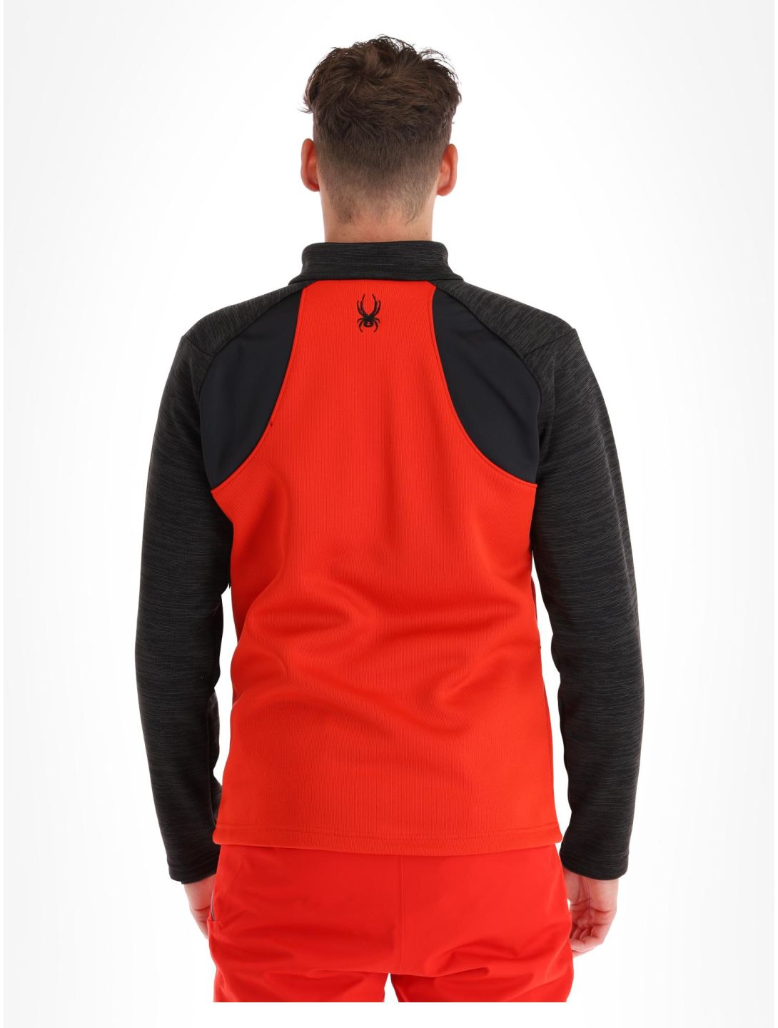 Spyder, Encore vest heren Volcano rood, zwart 