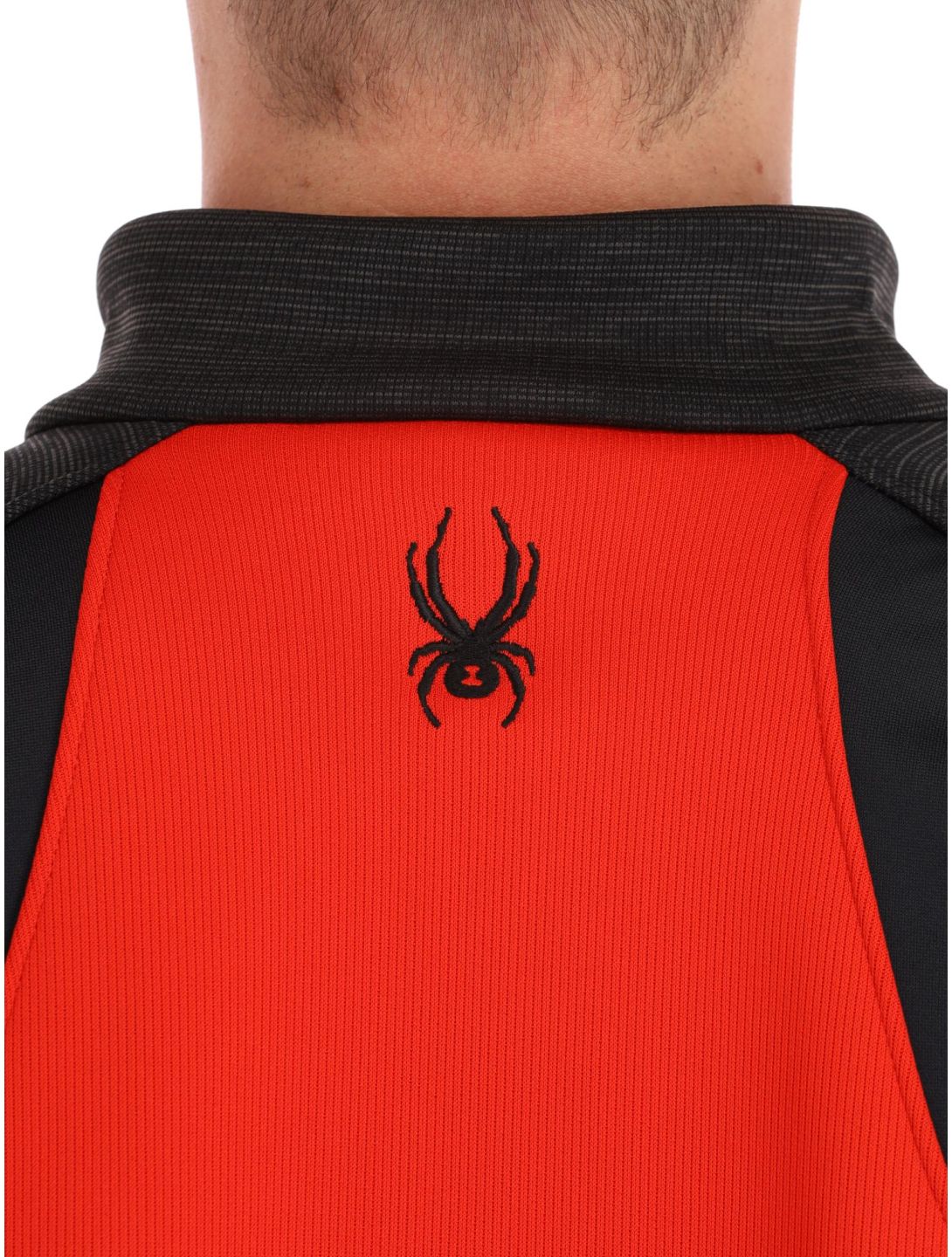 Spyder, Encore vest heren Volcano rood, zwart 