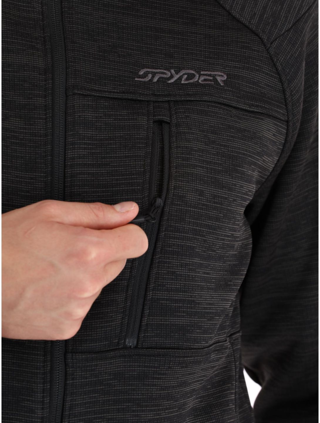 Spyder, Encore vest heren Black zwart 