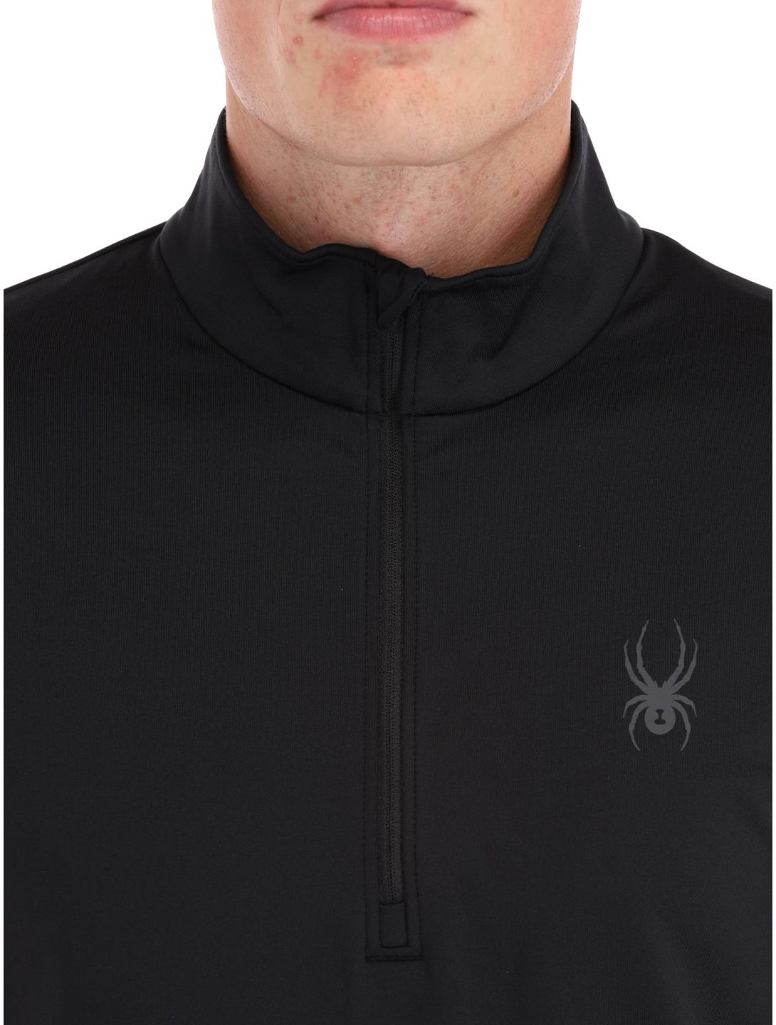 Spyder, Prospect 1/2 Zip skipully heren Black zwart 