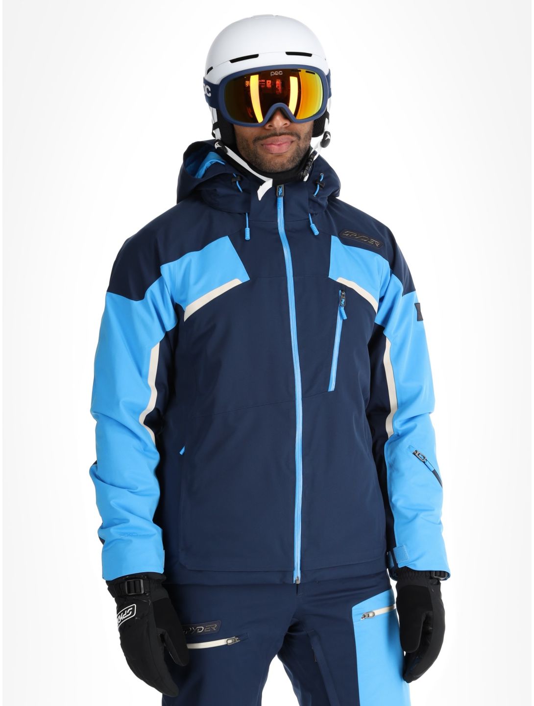 Spyder, Leader ski-jas heren True Navy blauw 