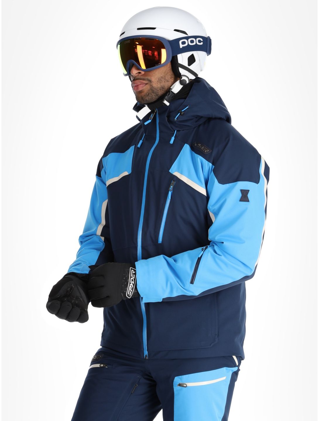 Spyder, Leader ski-jas heren True Navy blauw 