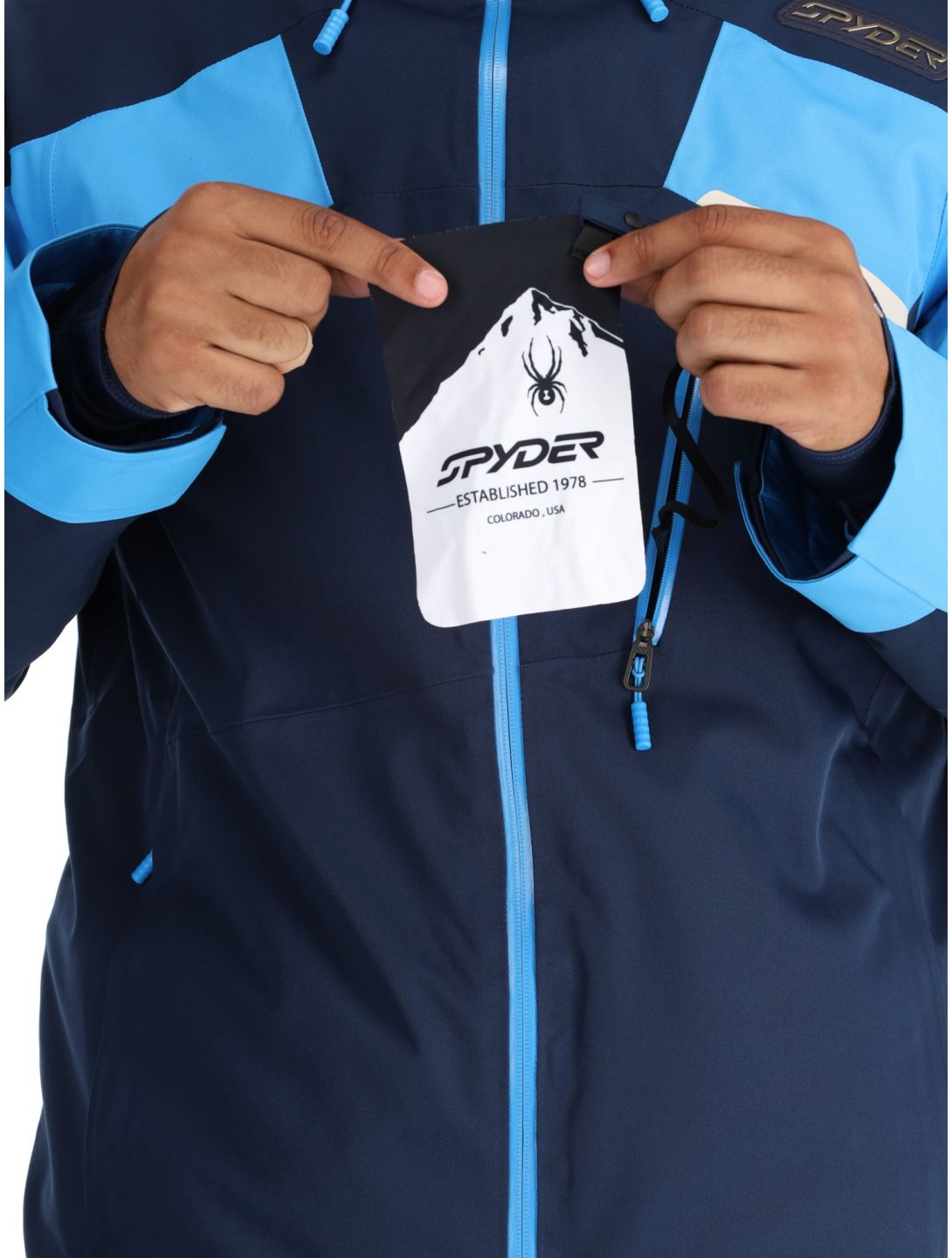 Spyder, Leader ski-jas heren True Navy blauw 