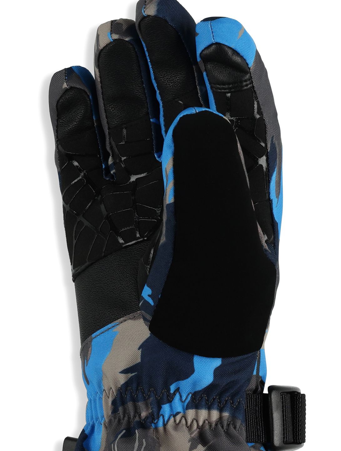 Spyder, Overweb skihandschoenen kinderen Camouflage Aether Blue blauw 