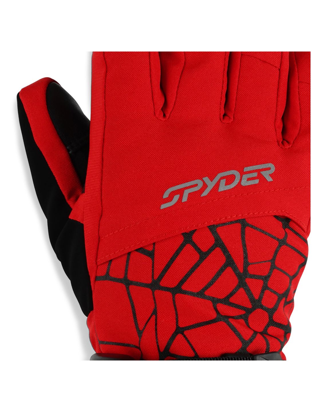 Spyder, Overweb skihandschoenen kinderen Spyder Red rood 