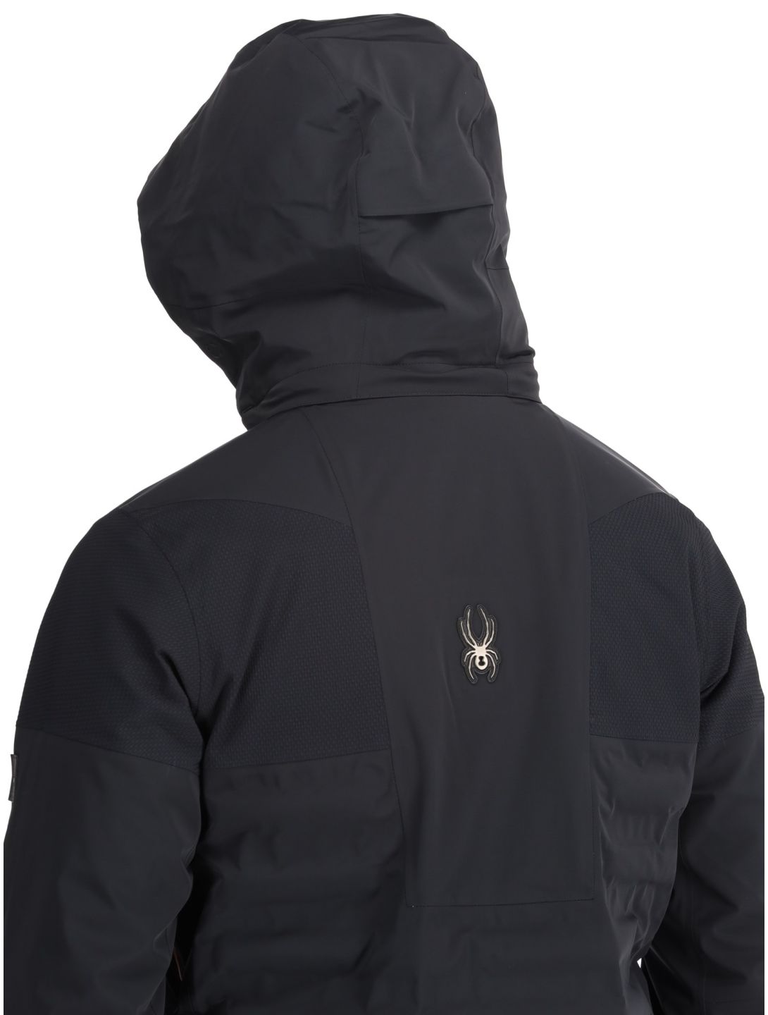 Spyder, Pinnacle AA Jas gevoerd heren Black Zwart 