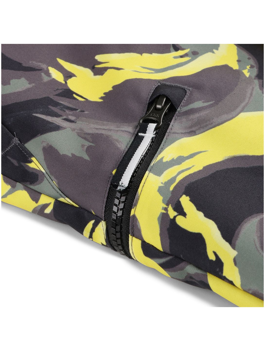 Spyder, Propulsion skibroek kinderen Camouflage Acid Yellow geel 