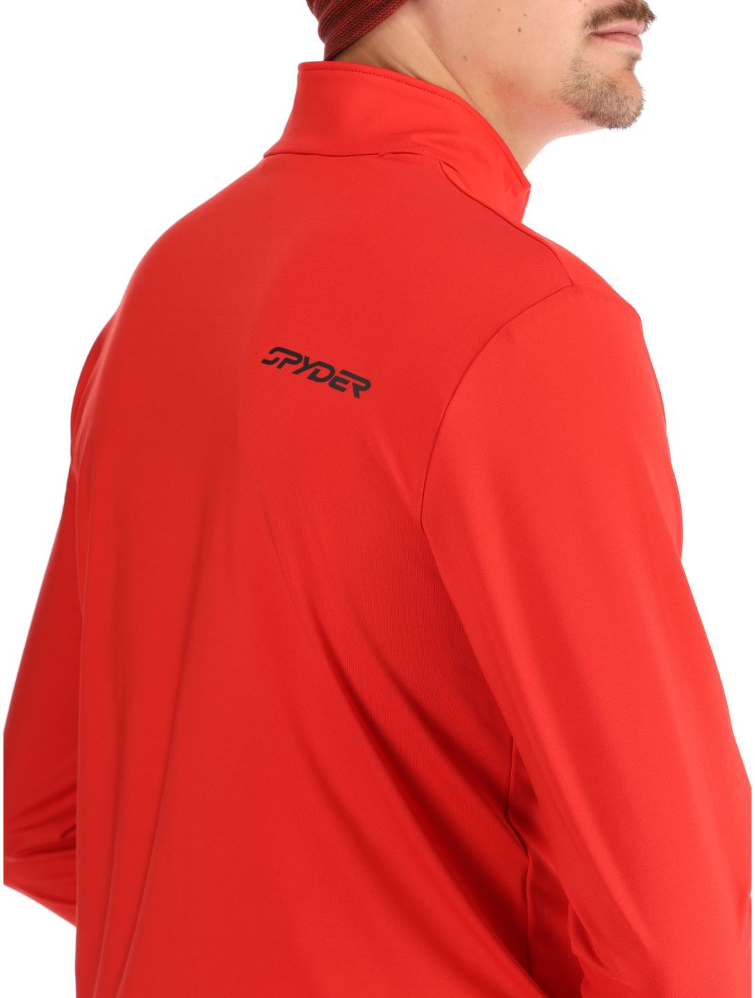 Spyder, Prospect 1/2 Zip skipully heren Spyder Red rood 