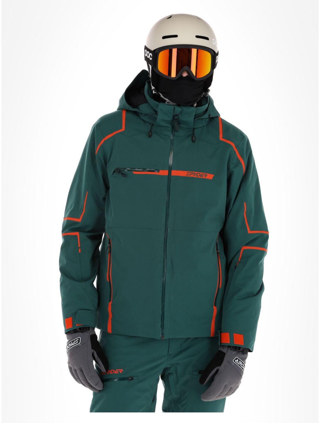 Spyder, Titan ski-jas heren Cypress Green groen 