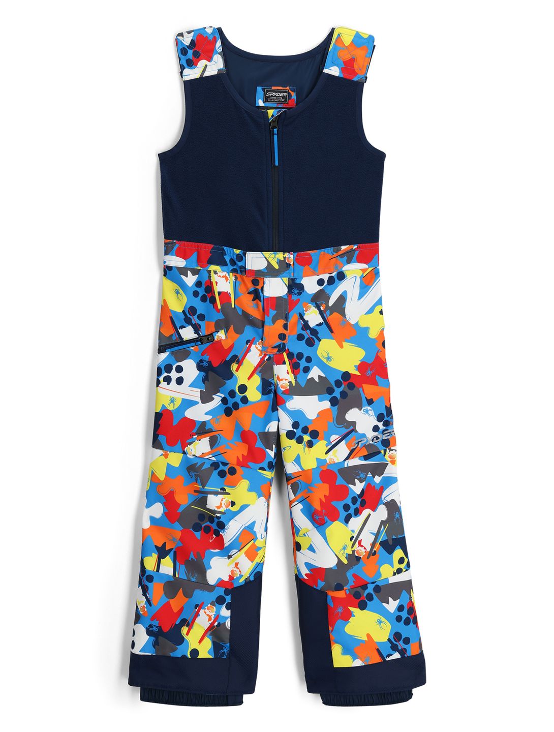 Spyder, Toddler Expedition skibroek kinderen Yeti Camo Aether Blue blauw 