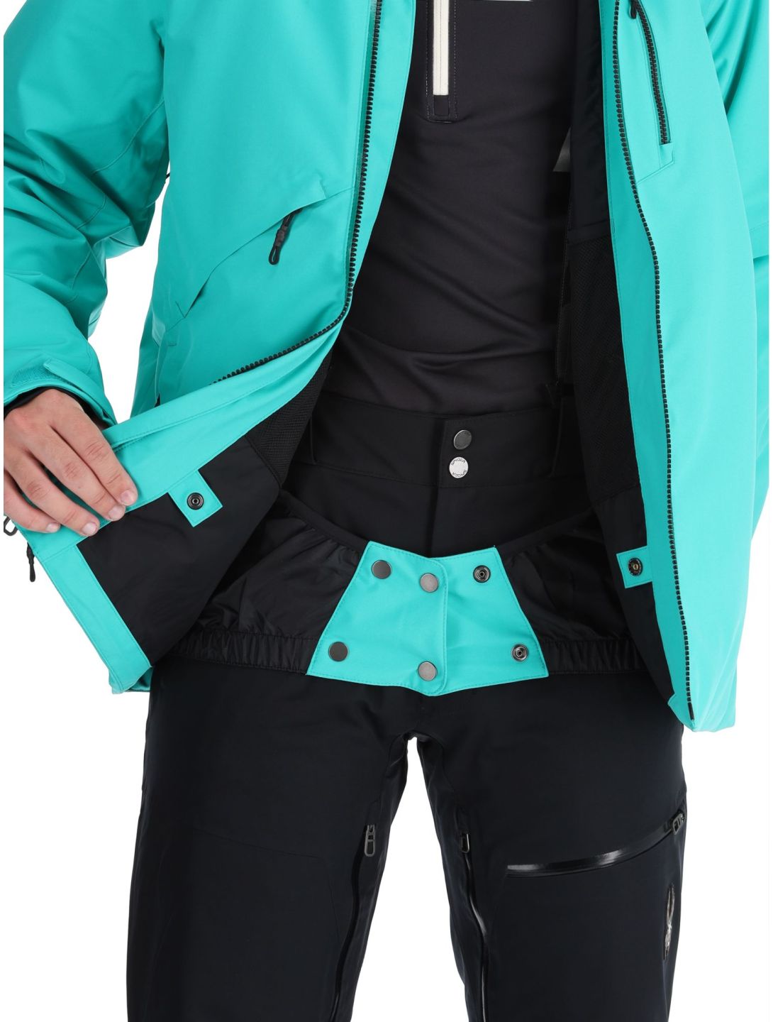 Spyder, Tripoint AA Jas gevoerd heren Teal Green Groen 