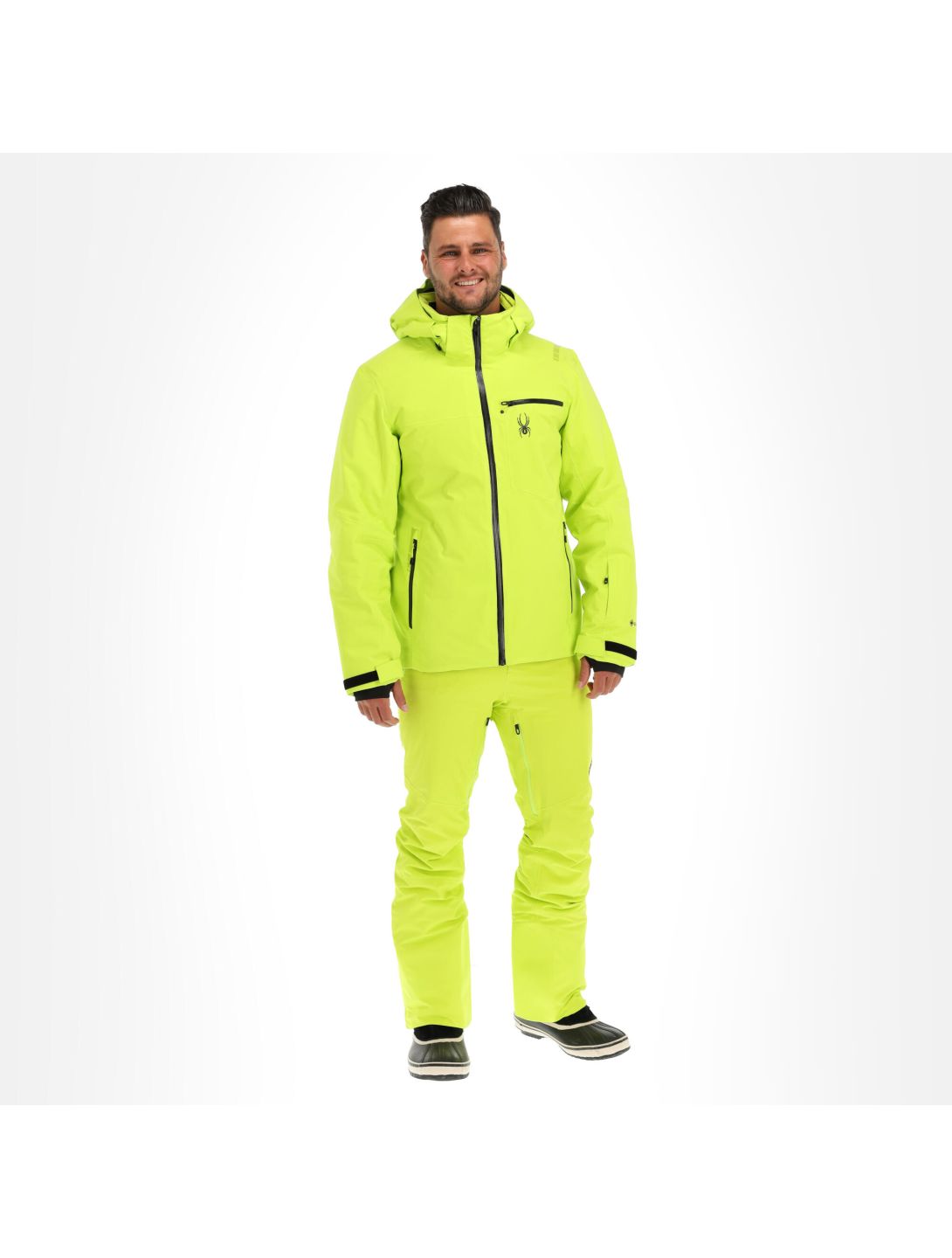 Spyder, Tripoint GTX ski-jas heren lime Groen