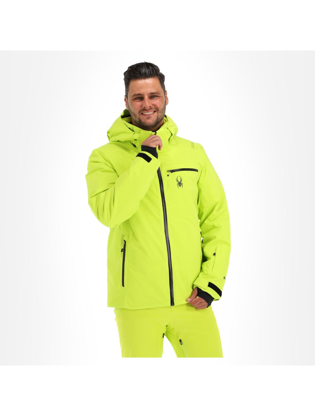 Spyder, Tripoint GTX ski-jas heren lime Groen