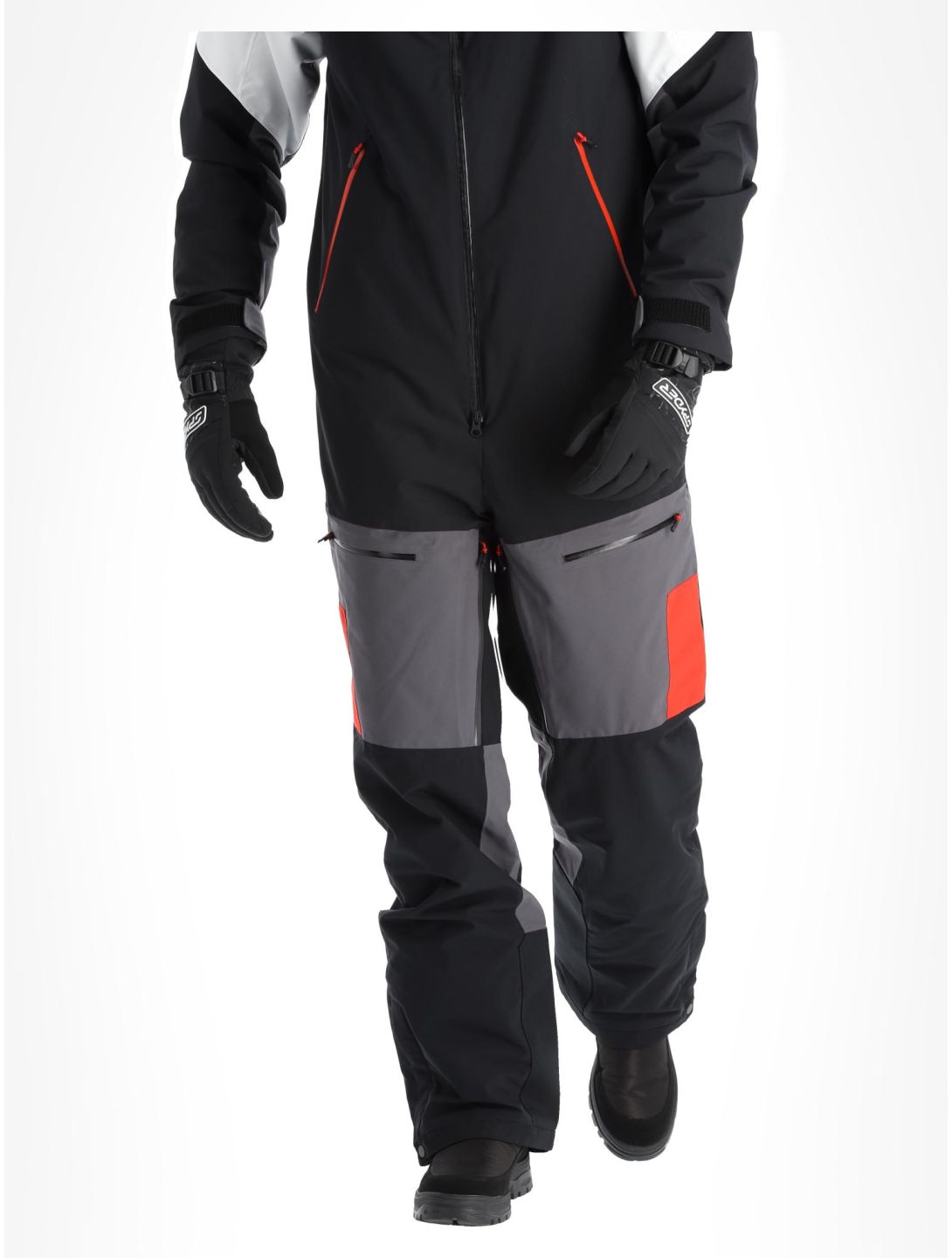 Spyder, Utility Snowsuit ski overall heren Black zwart 