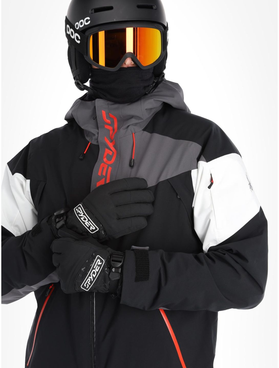 Spyder, Utility Snowsuit ski overall heren Black zwart 