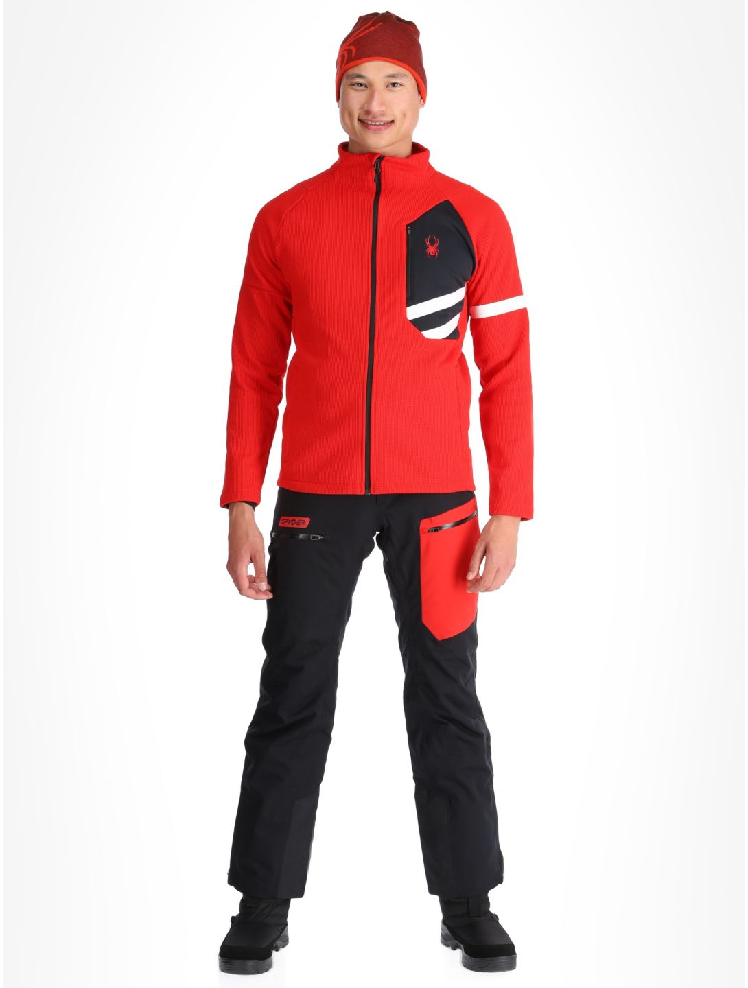 Spyder, Wengen Bandit EA Vest heren Spyder Red Rood 