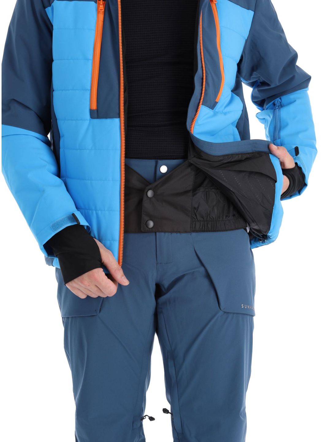 Sun Valley, Doruo ski-jas heren Bleu blauw 