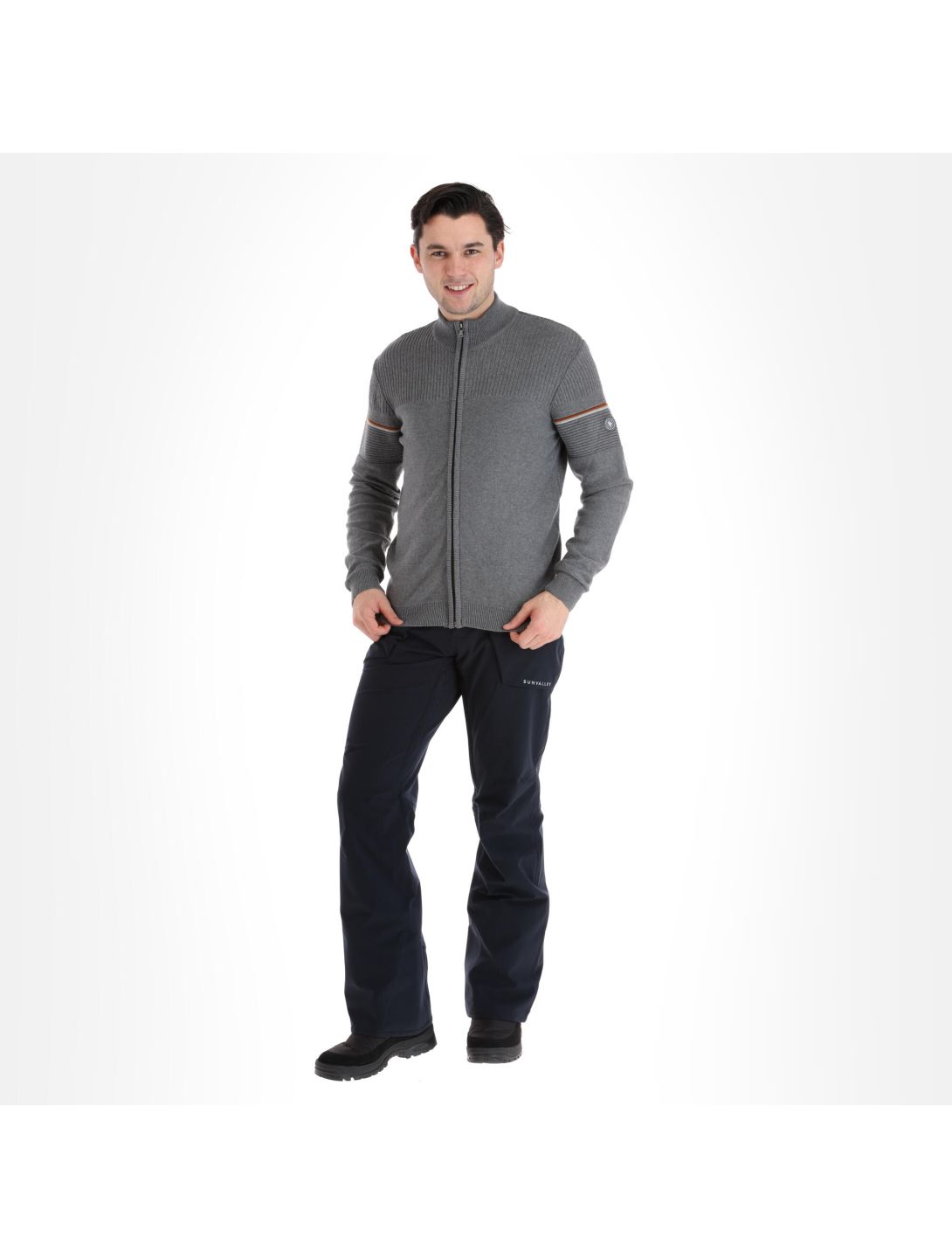 Sun Valley, Hampton vest heren anthracite grijs 