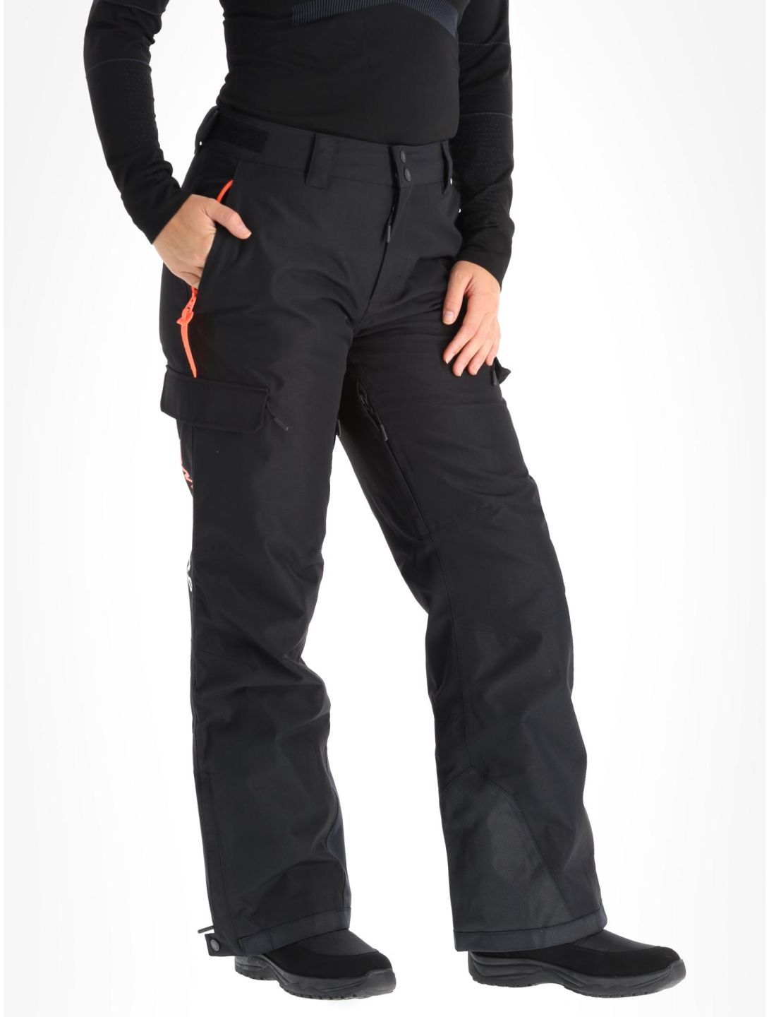 Superdry, Ski Ultimate Rescue skibroek dames Black zwart 