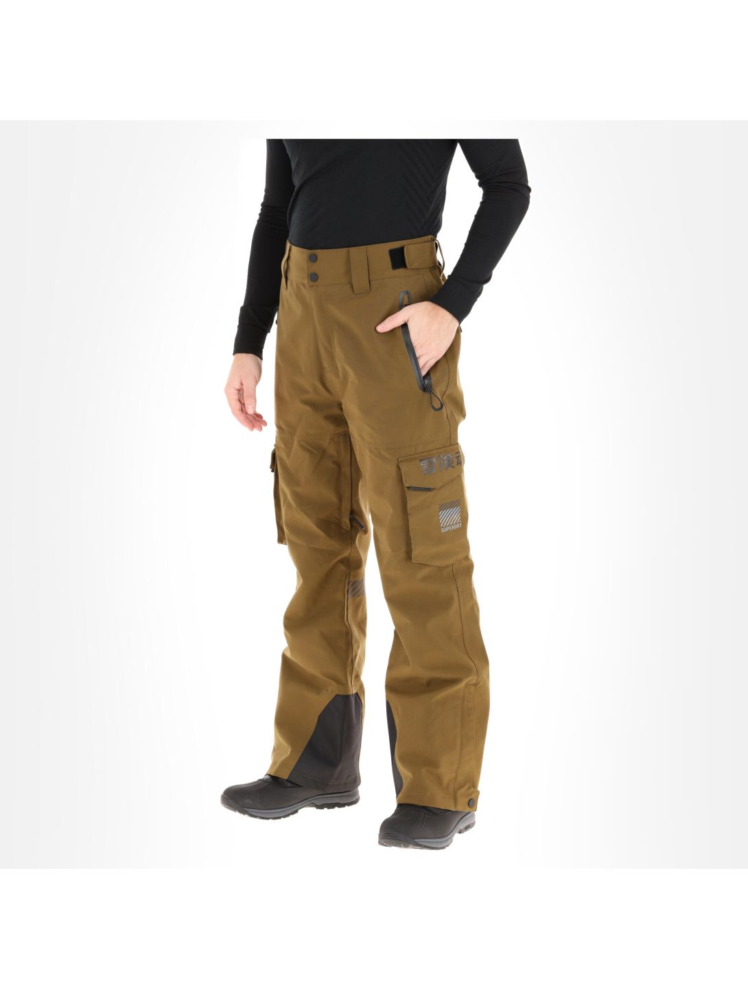 Superdry, Ultimate Snow Rescue Pant skibroek heren dusty olive groen 