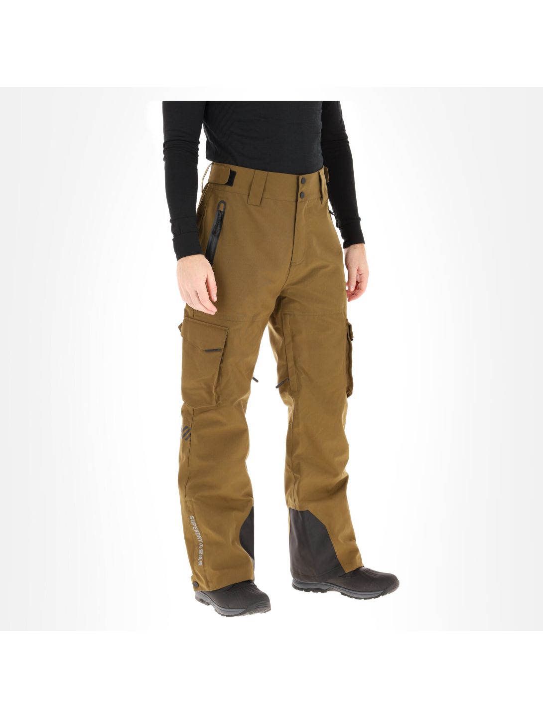 Superdry, Ultimate Snow Rescue Pant skibroek heren dusty olive groen 