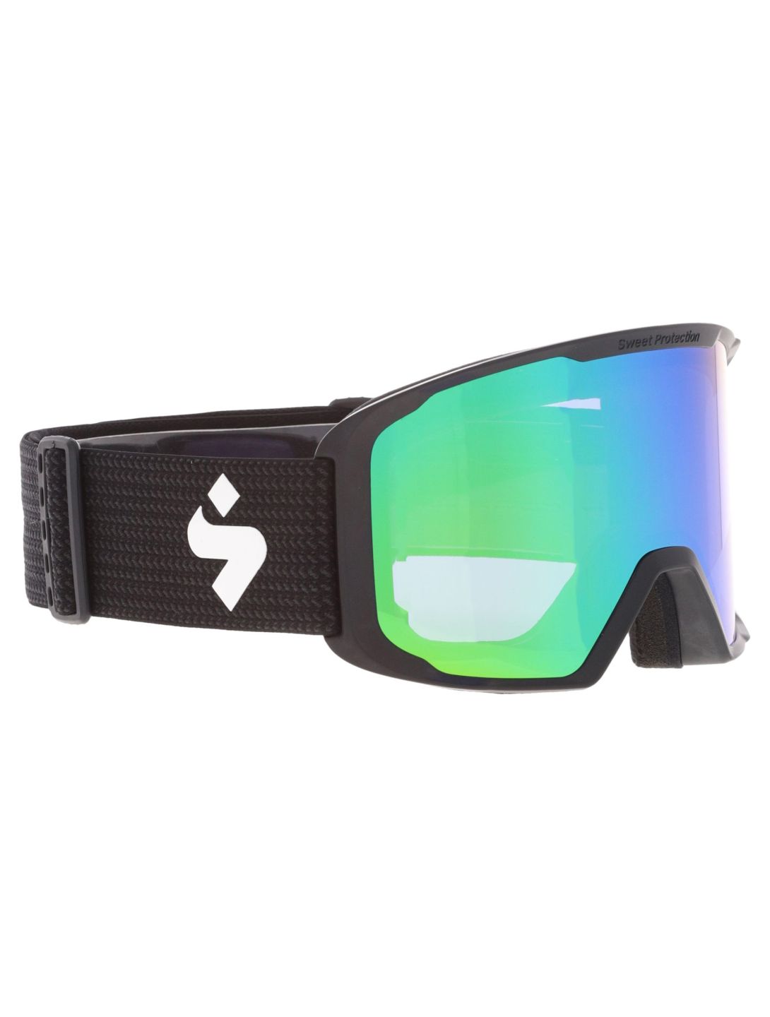 Sweet Protection, Durden RIG Reflect skibril unisex Emerald / Matte Black / Black Trace groen, zwart 