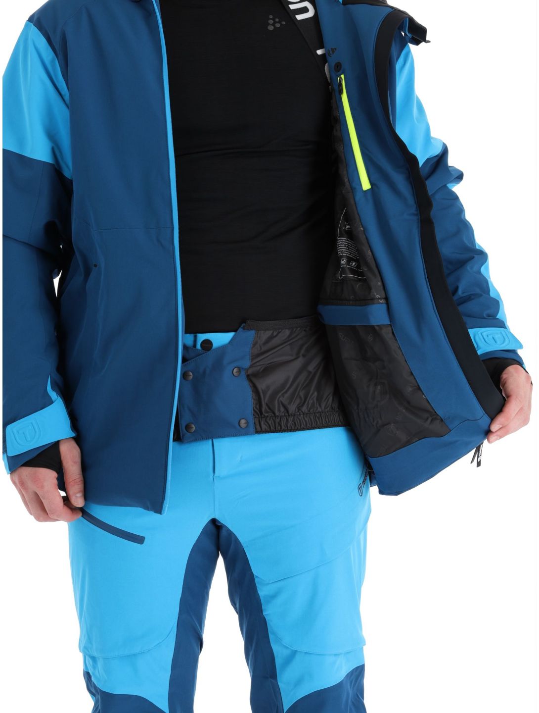 Tenson, Aerismo ski-jas heren Dark Petrol blauw 