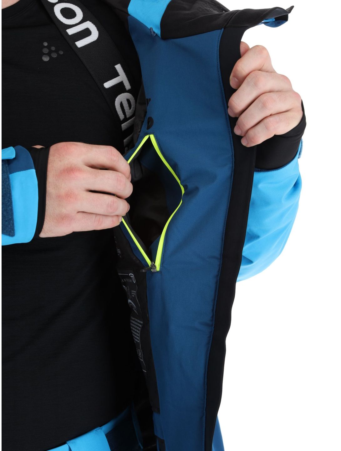 Tenson, Aerismo ski-jas heren Dark Petrol blauw 