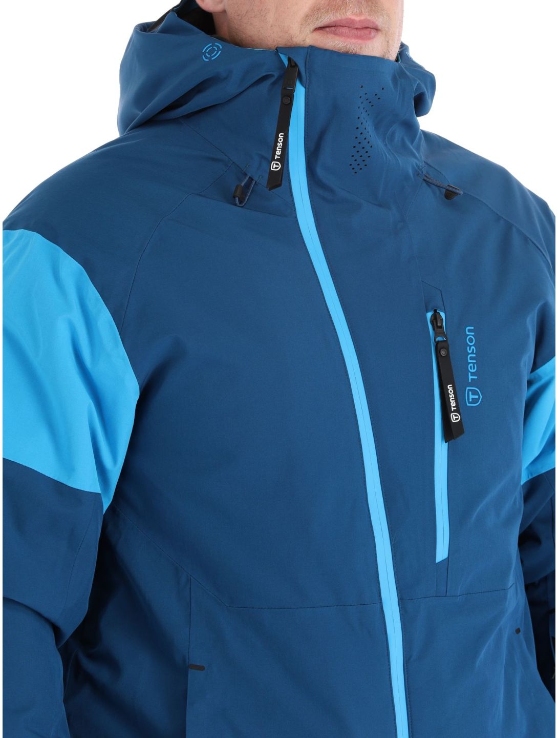 Tenson, Aerismo ski-jas heren Dark Petrol blauw 