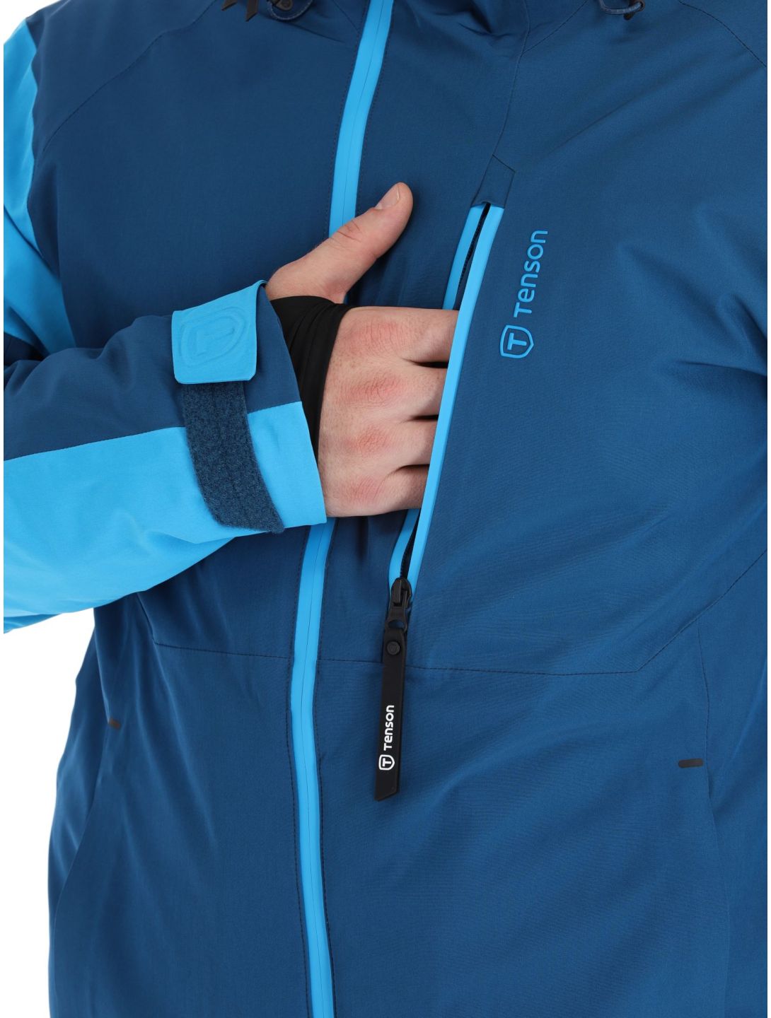 Tenson, Aerismo ski-jas heren Dark Petrol blauw 