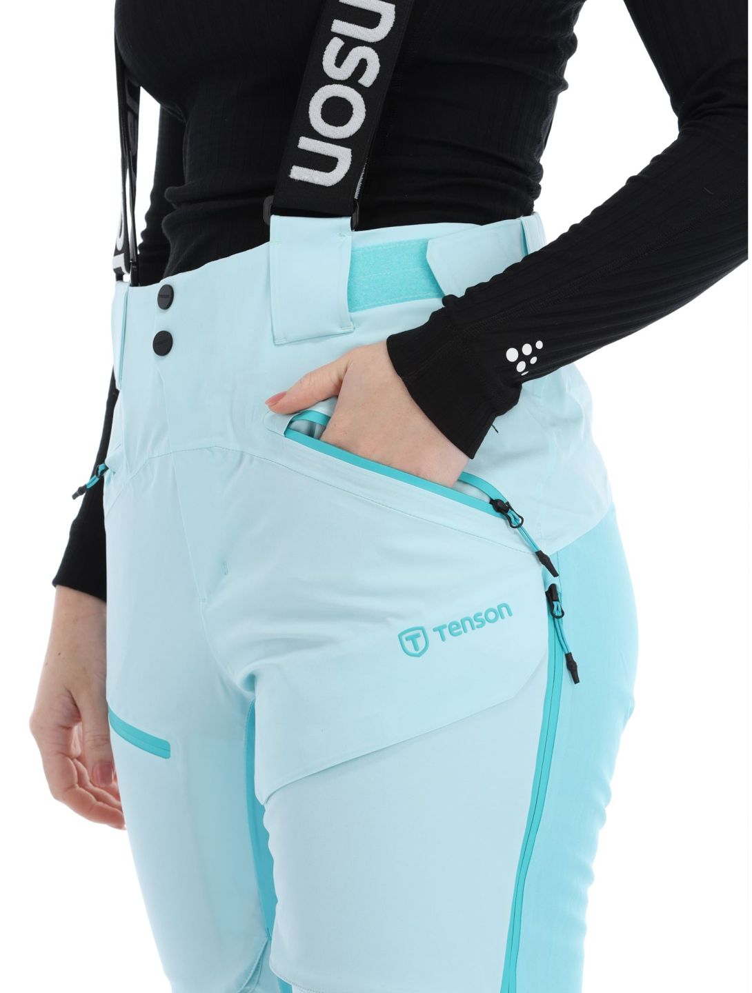 Tenson, Aerismo skibroek dames Light Turqoise turquoise 