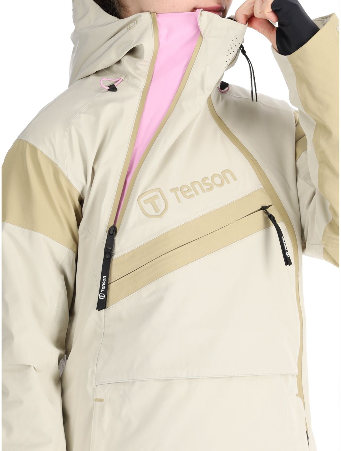 Tenson, Aerismo JackoRak AA Jas gevoerd dames Light Beige Beige 